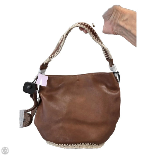 Handbag Leather By Latico, Size: Medium