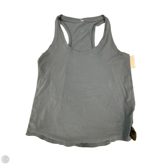 Athletic Tank Top By Lululemon In Blue, Size: 10