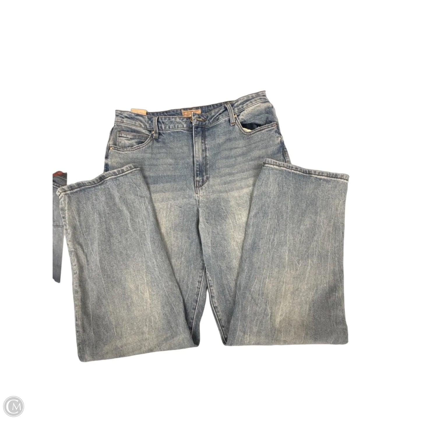Jeans Wide Leg By Kut In Blue Denim, Size: 10
