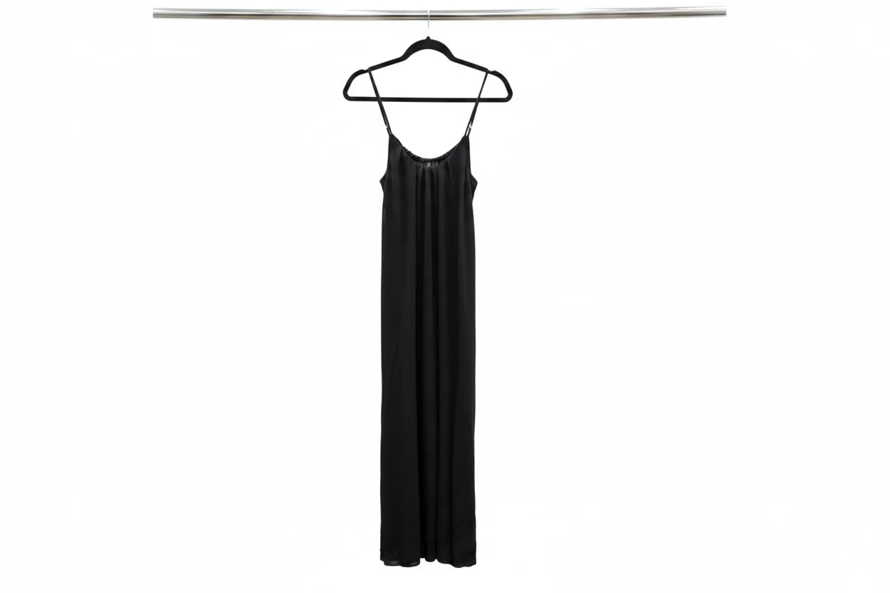 Dress Casual Maxi By Savvi In Black, Size: L