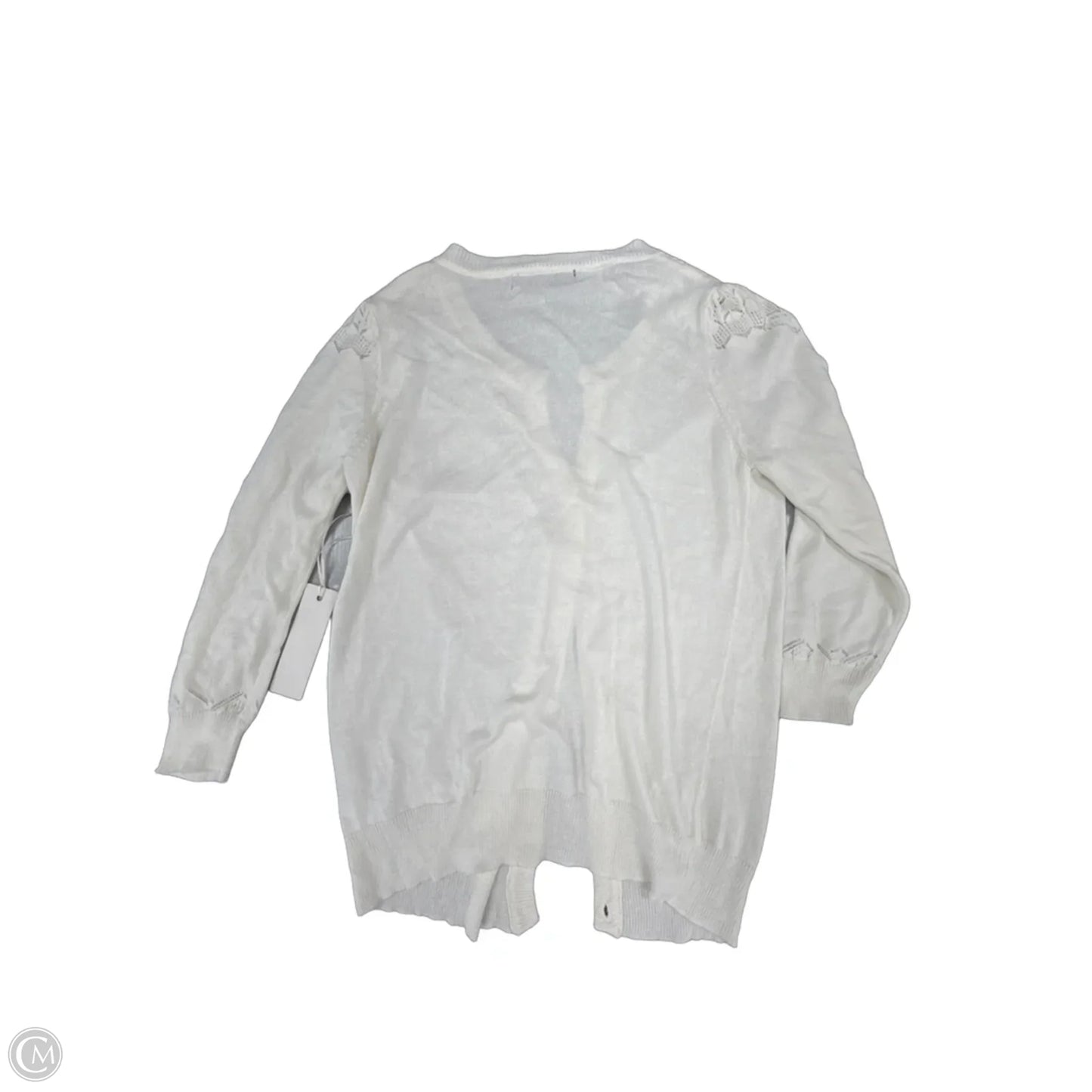 Cardigan By Cme In White, Size: S