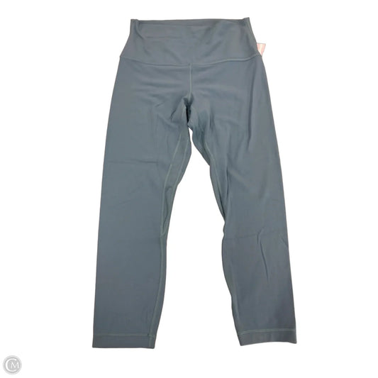 Athletic Capris By Lululemon In Blue, Size: 8