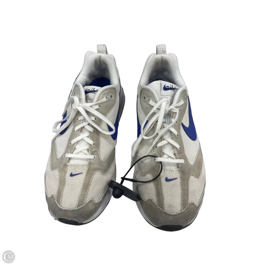 Shoes Sneakers By Nike In Blue & White, Size: 10