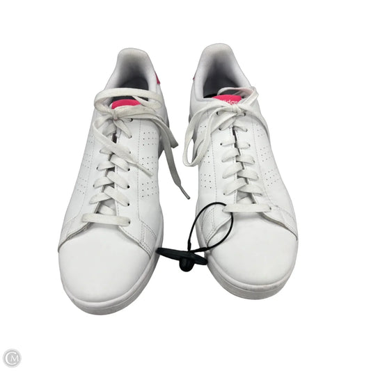 Shoes Flats By Adidas In White, Size: 10