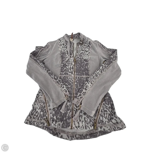 Top Long Sleeve By Xcvi In Grey, Size: S
