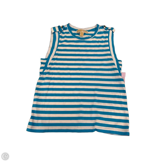 Tank Top By Michael By Michael Kors In Blue & White, Size: Xs
