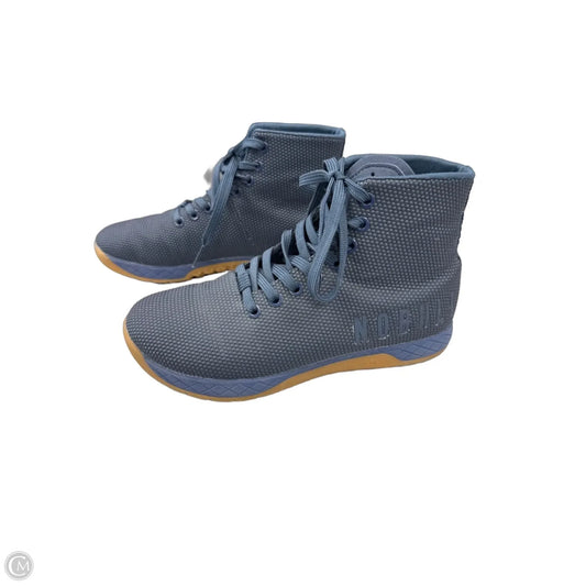 Shoes Athletic By Nobull In Blue, Size: 6