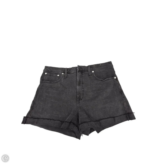 Shorts By Madewell In Black Denim, Size: 12