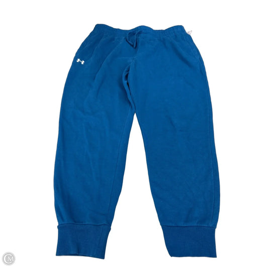 Athletic Pants By Under Armour In Blue, Size: Xl