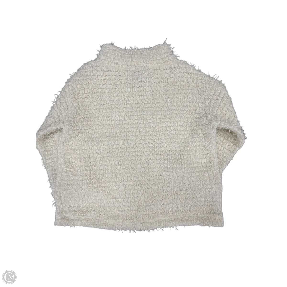 Sweater By Multiples In White, Size: M