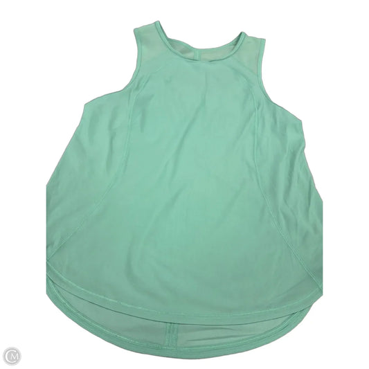 Athletic Tank Top By Lululemon In Blue, Size: 8