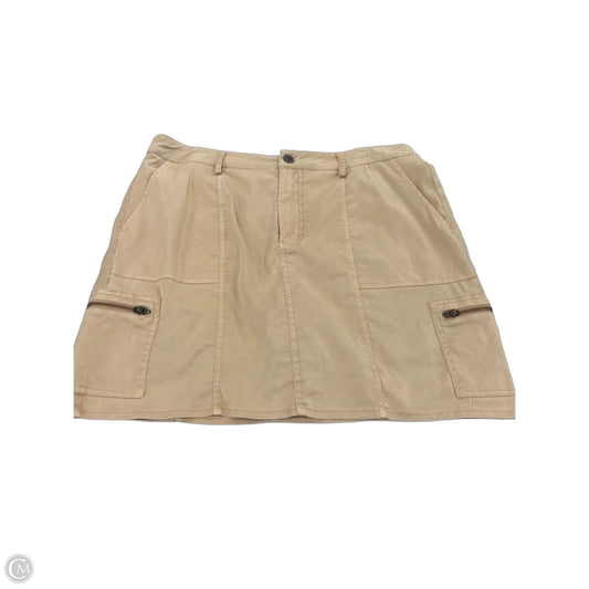 Skort By Soft Surroundings In Tan, Size: 12