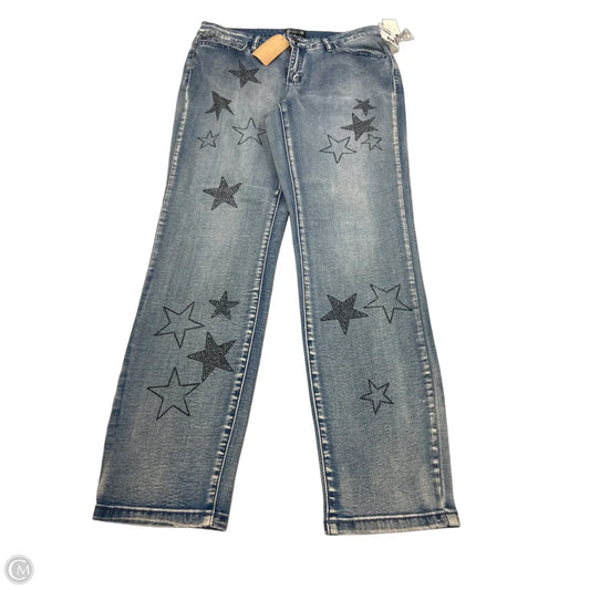 Jeans Straight By Cme In Blue Denim, Size: 8