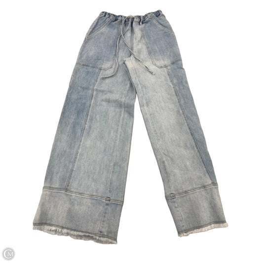Jeans Wide Leg By Listicle In Blue Denim, Size: 10