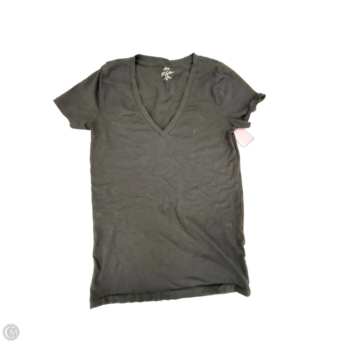 Top Short Sleeve Basic By J. Crew In Black, Size: S