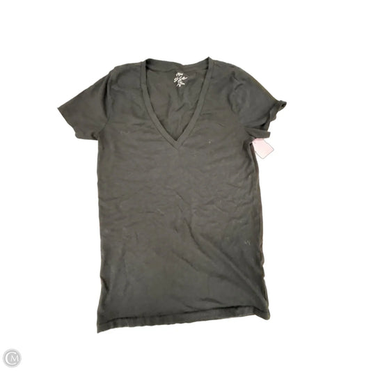 Top Short Sleeve Basic By J. Crew In Black, Size: S