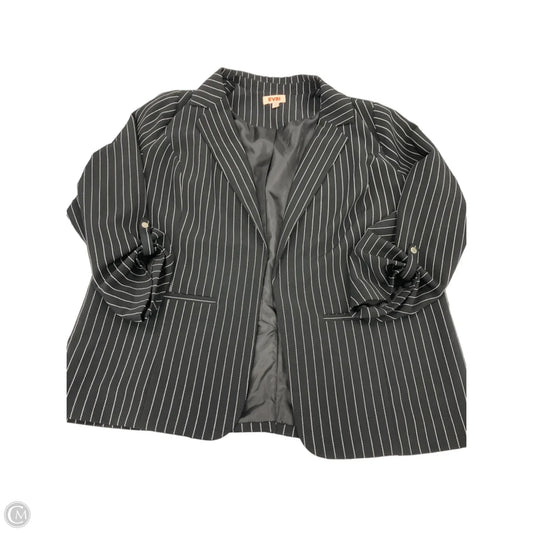 Blazer By Evri In Black, Size: 1x