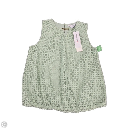 Top Sleeveless By Liz Claiborne In Teal, Size: S