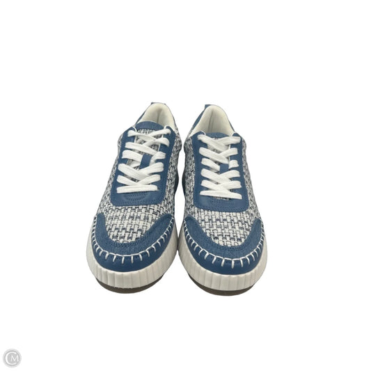 Shoes Athletic By Universal Thread In Blue & White, Size: 7.5