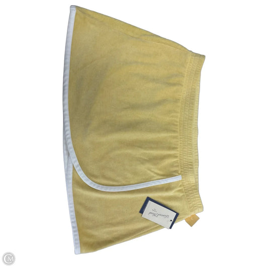 Skirt Mini & Short By Universal Thread In Yellow, Size: L