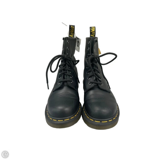 Boots Mid-calf Flats By Dr Martens In Black, Size: 7
