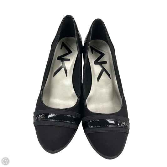 Shoes Heels Wedge By Anne Klein In Black, Size: 7.5