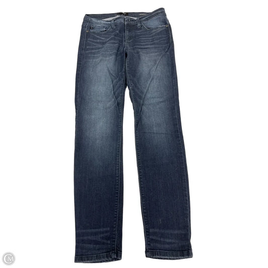 Jeans Skinny By Judy Blue In Blue Denim, Size: 10