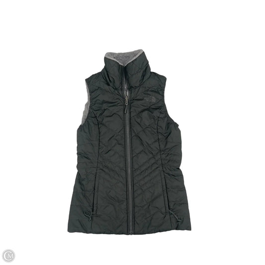 Vest Puffer & Quilted By The North Face In Grey, Size: S