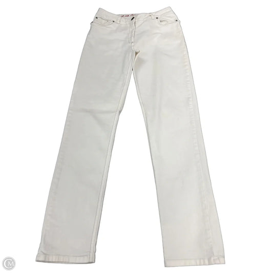 Jeans Skinny By Cme In White Denim, Size: 12