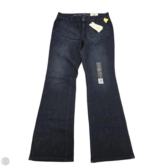 Jeans Boot Cut By Simply Vera In Blue Denim, Size: 12