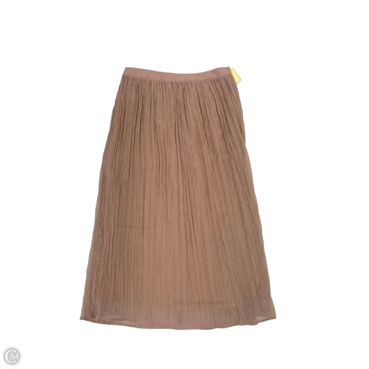 Skirt Maxi By Zara In Pink, Size: L