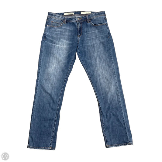 Jeans Straight By Pilcro In Blue Denim, Size: 10