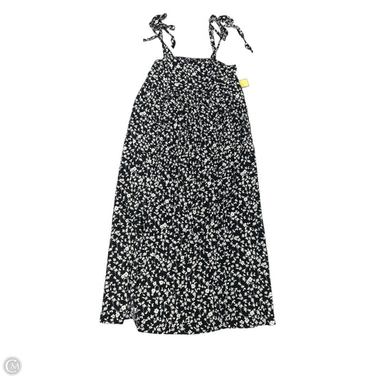 Dress Casual Midi By Old Navy In Black & White, Size: S