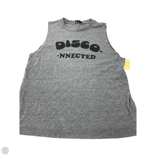 Top Sleeveless By Mother In Grey, Size: S