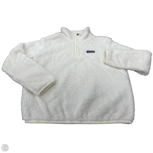 Jacket Faux Fur & Sherpa By Patagonia In White, Size: S