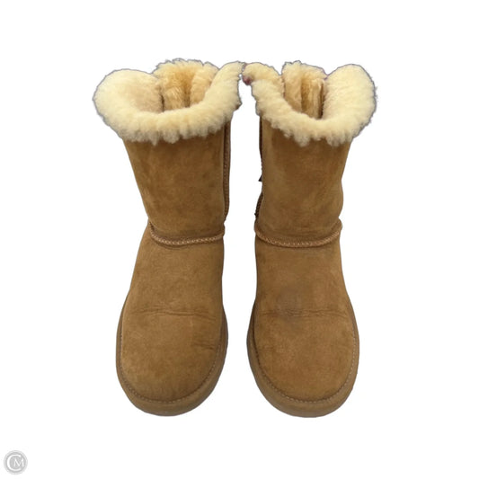Boots Designer By Ugg In Brown, Size: 5