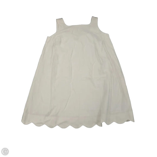 Dress Designer By Kate Spade In White, Size: Xxl