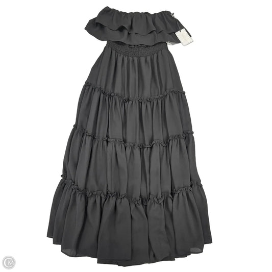 Dress Casual Midi By 1.state In Black, Size: Xs