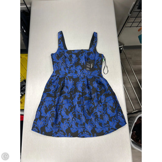 Dress Casual Short By Lulus In Black & Blue, Size: M
