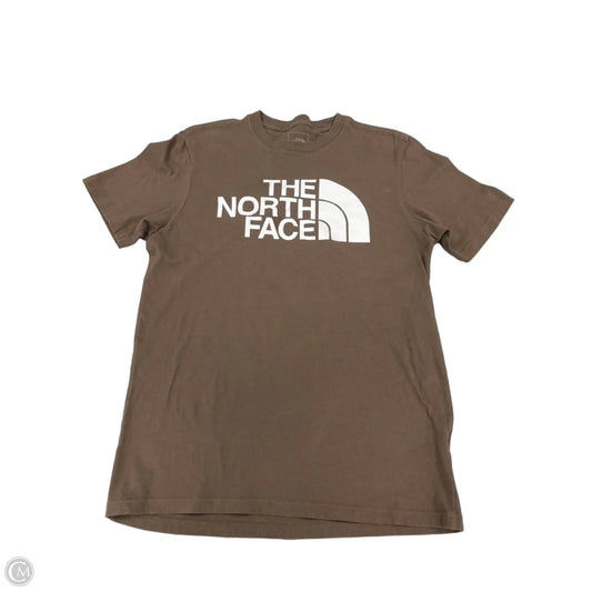 Top Short Sleeve By The North Face In Brown, Size: S