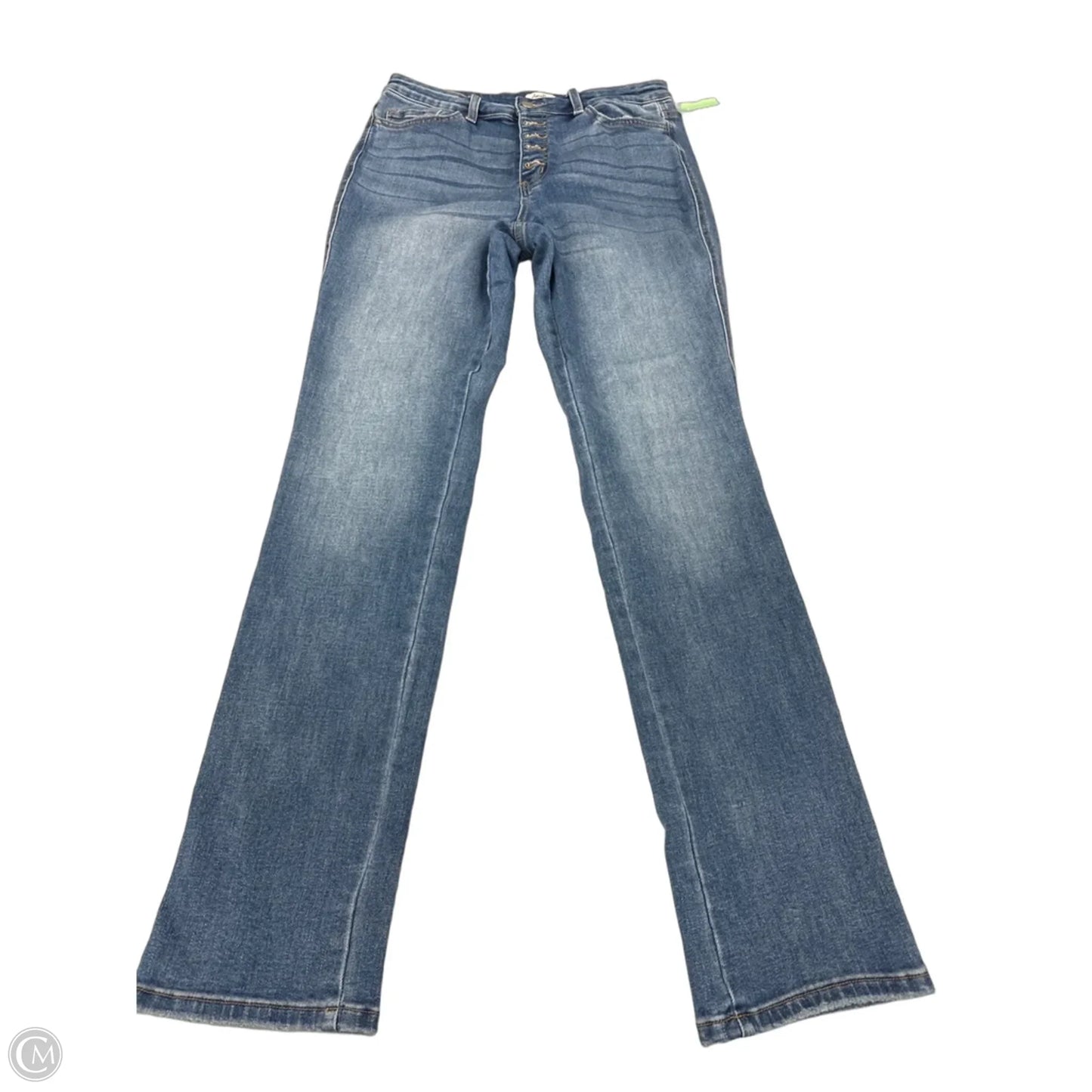 Jeans Straight By Cmc In Blue Denim, Size: 12