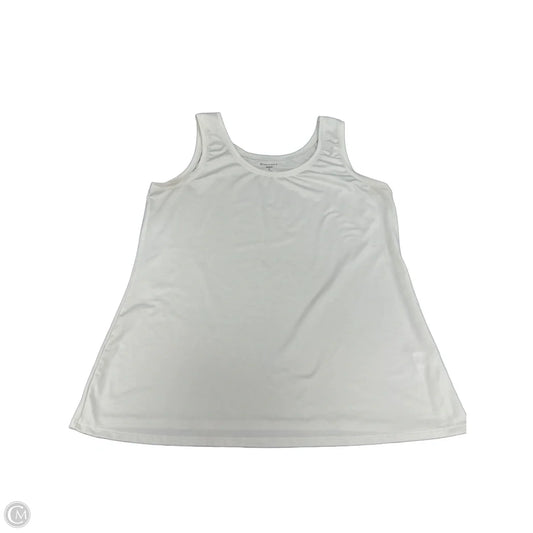 Tank Top By Roz And Ali In Cream, Size: 1x