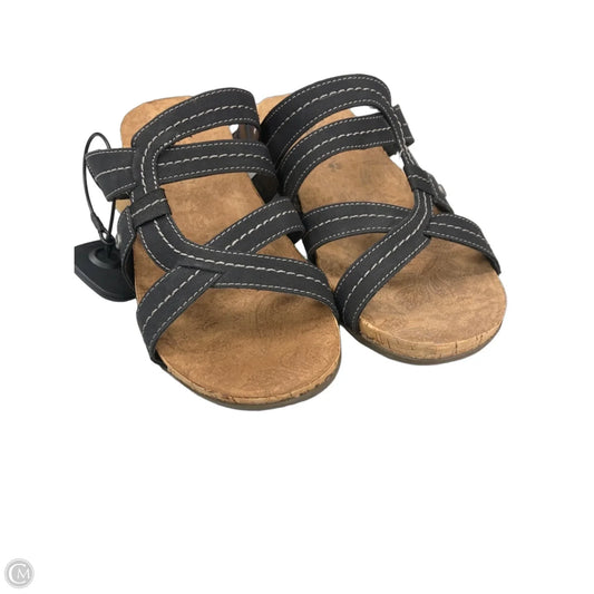 Sandals Flats By Bearpaw In Blue, Size: 7