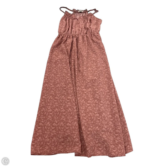 Dress Casual Midi By Universal Thread In Mauve, Size: M