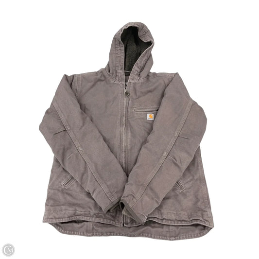 Coat Other By Carhartt In Grey, Size: M