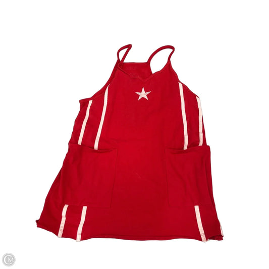 Dress Casual Short By Cme In Red, Size: S