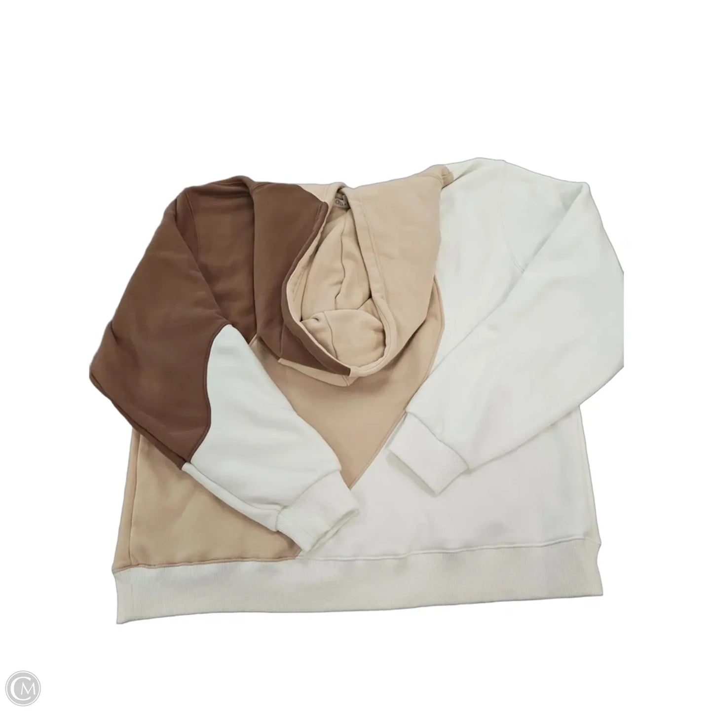 Sweatshirt Hoodie By Cme In Brown, Size: L