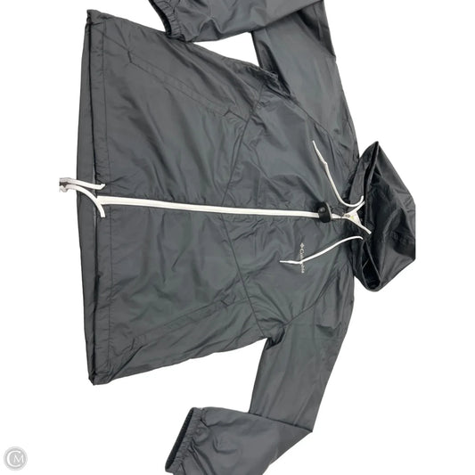 Jacket Windbreaker By Columbia In Black, Size: M