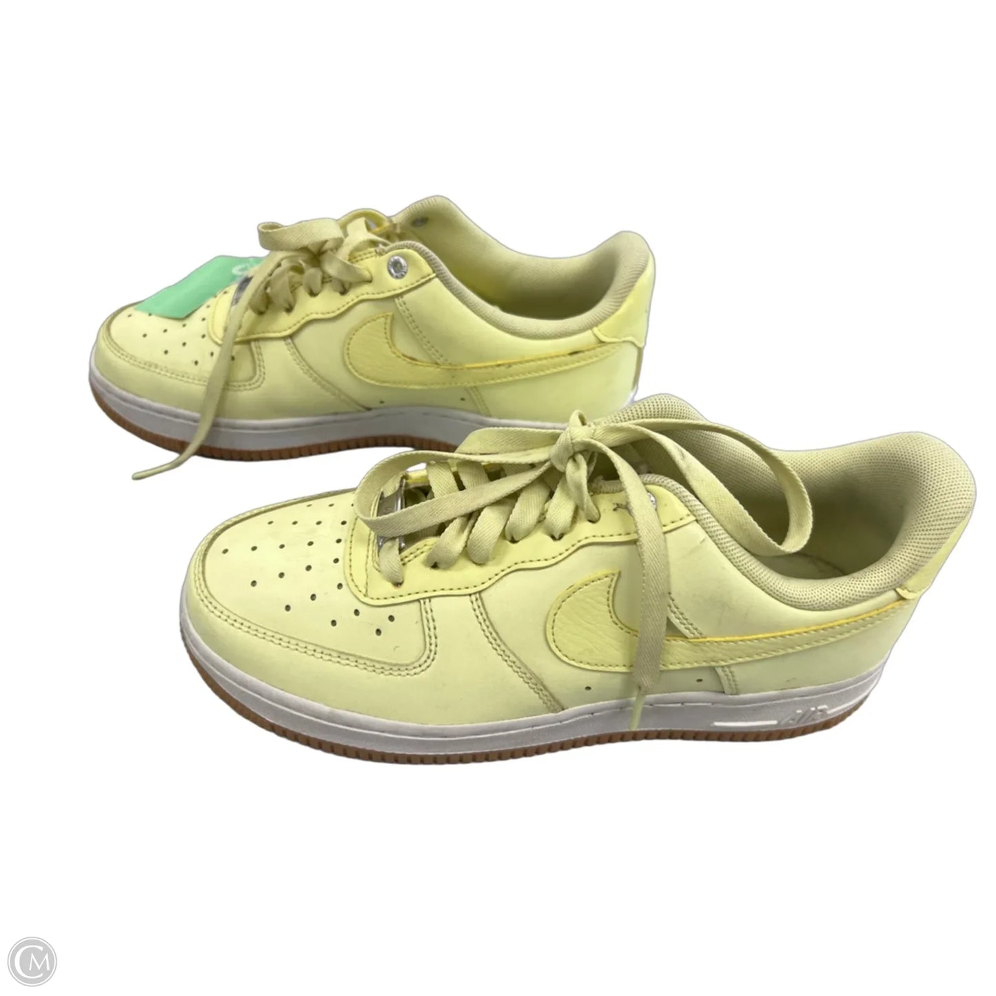 Shoes Sneakers By Nike In Yellow, Size: 7