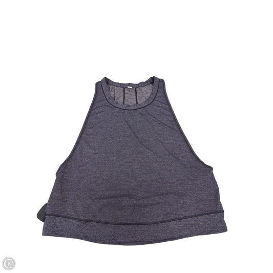 Athletic Tank Top By Lululemon In Navy, Size: 12